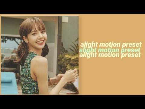 Alight motion preset!