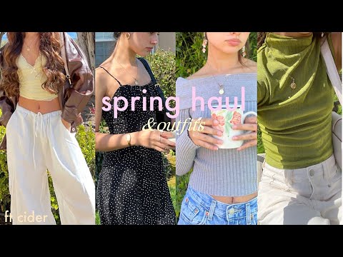 Spring haul and outfit inspo// ft cider 🍓