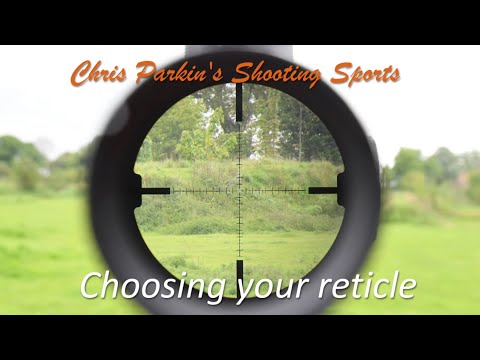 Reticle Choice, hints and tips about choosing the correct reticle for your needs