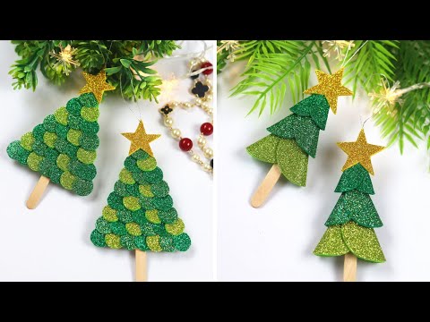 2 DIY Christmas Tree Decoration Ideas 🎄Christmas Decoration Crafts | Christmas Tree Ornament