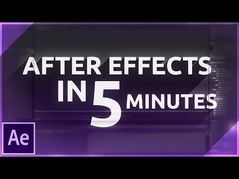 Learn After Effects in 5 MINUTES! Beginner Tutorial