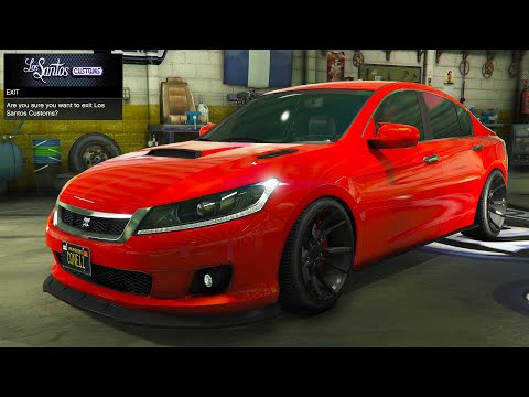 GTA 5 Online - Karin Chavos V6 (Honda Accord Sport) - DLC Vehicle Customization