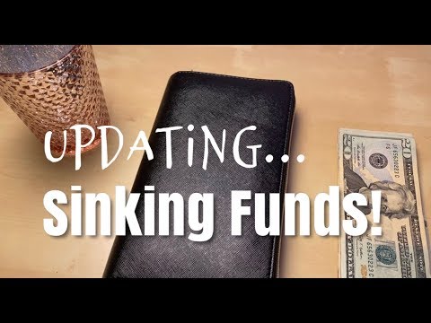 Updating SINKING FUNDS - MARCH 2020 | Household Budgeting