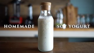 Home made Soy Yogurt ☆ 自家製豆乳ヨーグルトの作り方