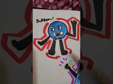 Outlining silly doodles in bright colours is so fun :) #osc #oc #drawing #acrylicmarker #bfb #yt