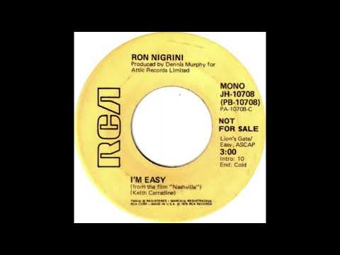 Ron Nigrini - I'm Easy (1975)