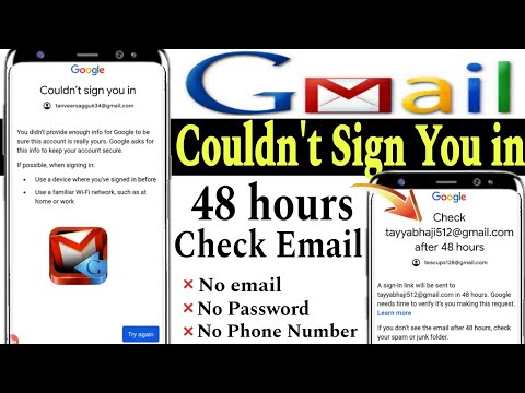 How to Recover Gmail Account 2024  | No Email || No Phone number || Gmail Recovery 2024