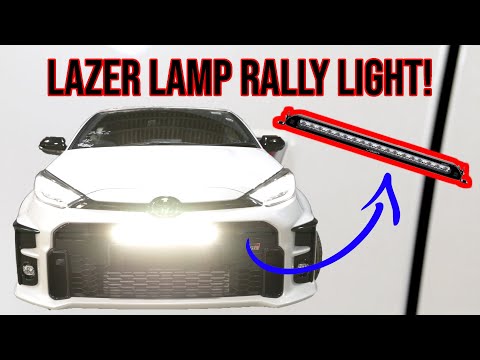 RALLY Light On This Toyota Yaris GR! | Lazer Lamps