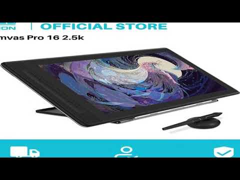 HUION KAMVAS Pro 16 2.5K QHD Drawing Tablet with Screen QLED Full-Laminated Grap