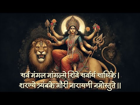 POWERFUL mantra for all problems | Sarva Mangal Mangalye