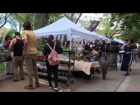 A Weekend at the Farmers Market - Downtown Growers Market - Albuquerque NM