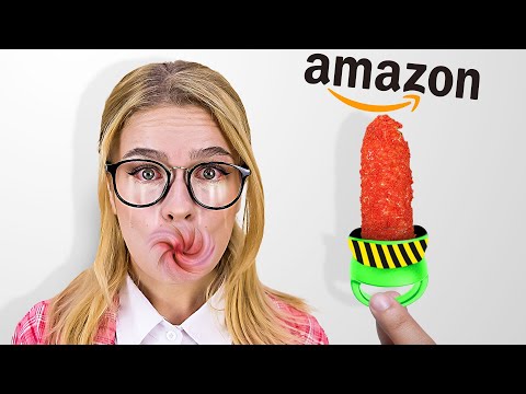 Trying 7 Banned Amazon Products! I Tested 7 Banned School Items in 24 Hours By Crafty Hype