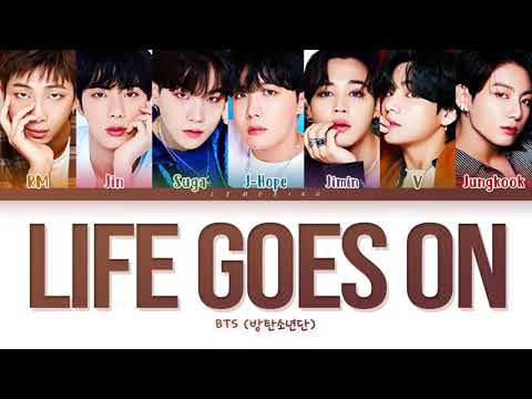 |BTS| LIFE GOES ON Full song with Lyrics.BE Tittle Track