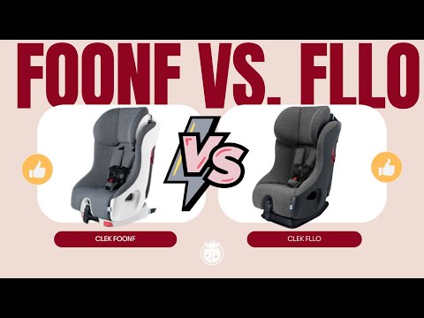 Clek Foonf vs. Fllo Convertible Car Seat Comparison | CANADA