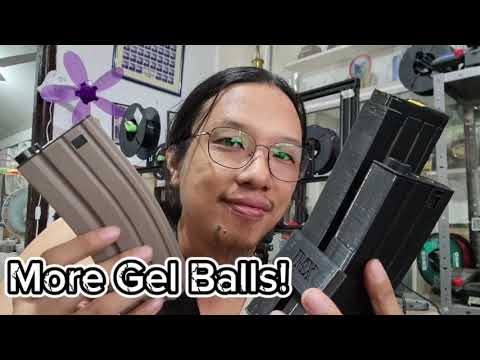 [Tagalog] More gel balls capacity for Cyma m4 gel blaster