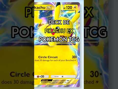 DECK DE PIKACHU EX POKÉMON TCG! #pokemon #pokemontcg #pikachu #aniversario #galvatron