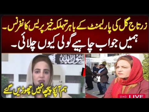 Zartaj Gul made important revelations upon reaching Parliament House