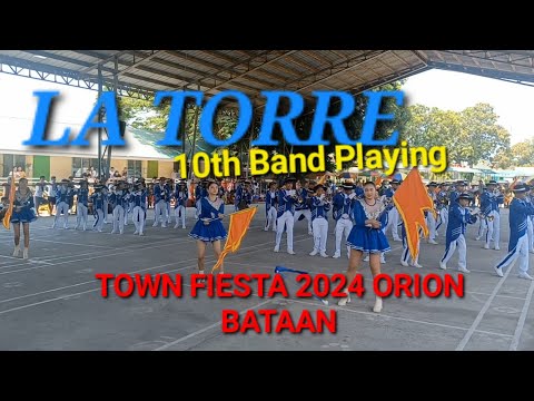 LA TORRE STO. NIÑO 10TH BAND PLAYING | TOWN FIESTA ORION BATAAN | BORBONSTREET