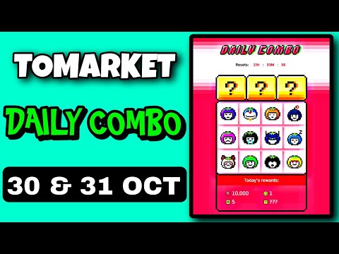 🍅Tomarket Airdrop Combo 30 October | Tomarket Daily Combo Today | Tomarket Combo Cards Today