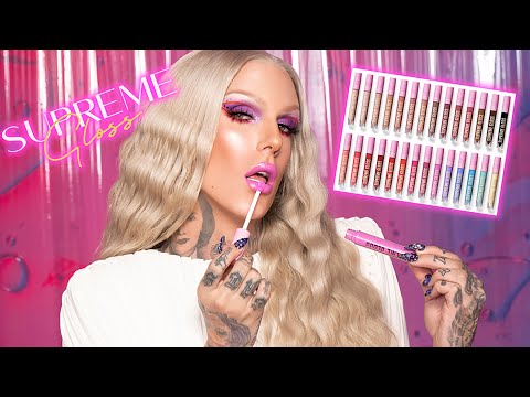 SUPREME GLOSS by Jeffree Star Cosmetics | Reveal & Swatches!