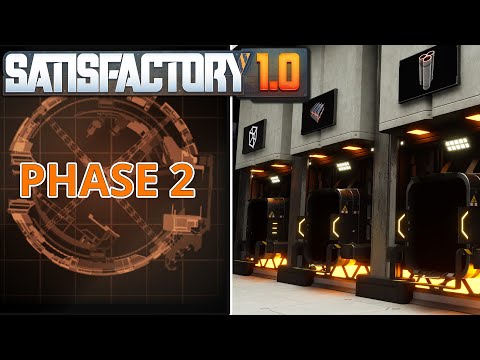 Unlocking Phase 2 Satisfactory 1.0 Lets Play EP.04