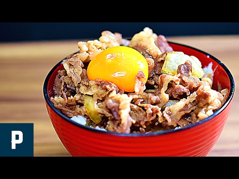 how to make Beef Gyudon  recipe【Japanese cuisine】BeefBowl