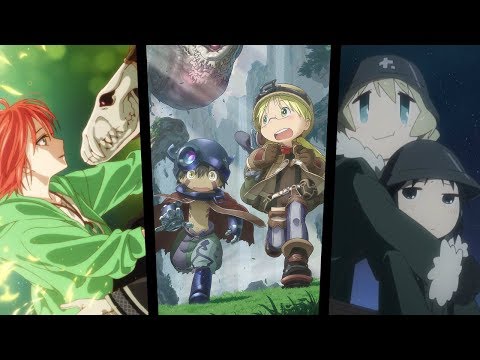 Amazing Anime Worlds from 2017 (Ancient Magus Bride, Made in Abyss, Girls Last Tour)