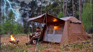 I bought a New Tent & Used it in a Thunder Storm