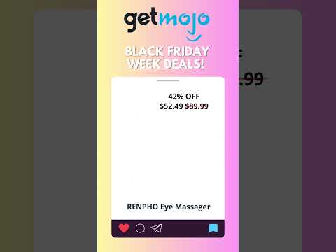 Black Friday Deals from GetMojo! #shopping