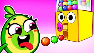 Giant Gumball Fun! 🧩🍬 | Pit & Penny's Candy Machine Adventure 🥑