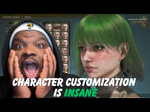 Monster Hunter Wilds: Character Customization is CRAZY!