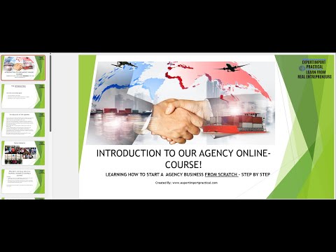 Introduction the agency business - Agency business course webinar