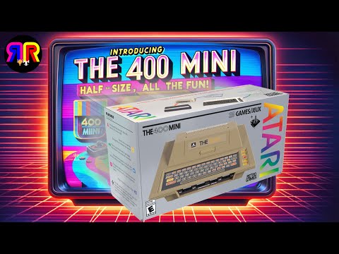 Announcing THE400 Mini: Officially Licensed Atari Retro Revolution!