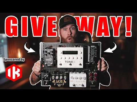 EPIC Pedalboard Giveaway! TONEX Pedalboard + JET Pedals, KEELEY, & MORE!