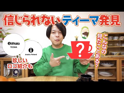 【なぜ紹介されてない？】イッタラのティーマに驚きの展開を発見しました。ついでにレアなバックスタンプも紹介【iittala teema】