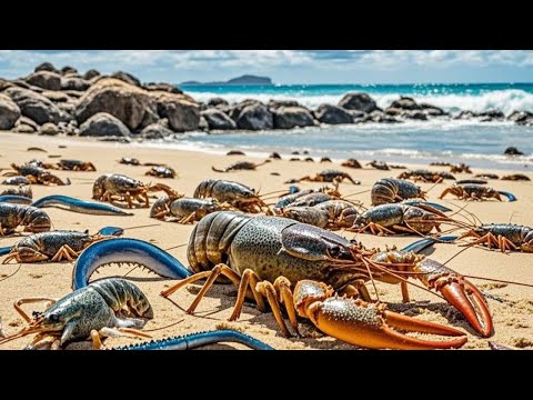 The couple went to the big pit together  with more than 10 catties of fish  lobster  octopus and ee