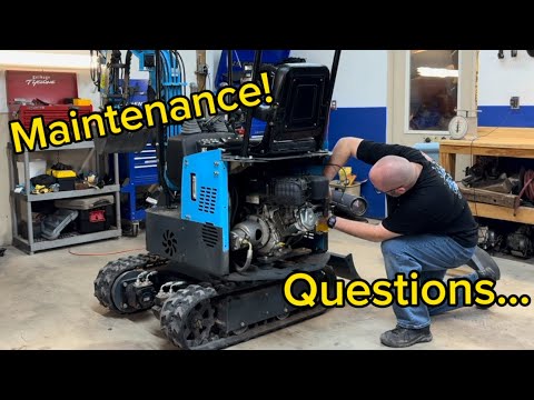 Micro Excavator Maintenance - Questions Answered