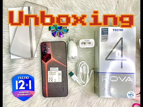 TECNO POVA 4 UNBOXING AND QUICK SPECIFICATIONS