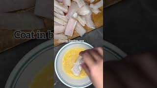 Crispy Fish Fillet Recipe #asmr #shorts #viral #food #foodie