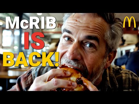 The McRib Is BACK! ~ Here’s How to Find It Before It’s Gone ~ McRib Locator Map