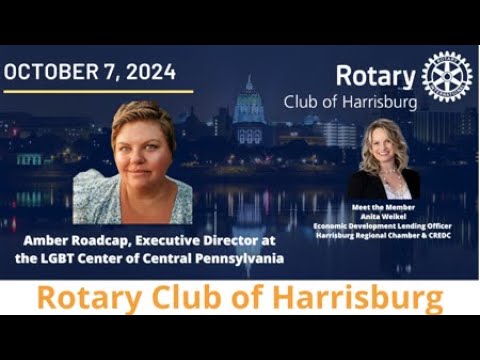 October 7th Meeting - Amber Roadcap - LGBT Center and Anita Weikel - Harrisburg Chamber