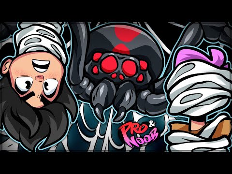 WHY A BLACK WIDOW THOUGH - Grounded VS Pro and Noob! (Gameplay Walkthrough & Funny Moments)