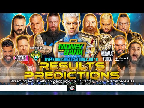 WWE Money in the Bank 2024 - Results Predictions