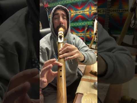 Absolutely gorgeous sounding Native American style flute made by Red Kite Flutes in the key of C#