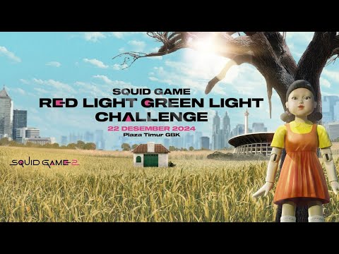 🔴 LIVE! | Keseruan Squid Game: Red Light Green Light Challenge di Plaza Timur GBK