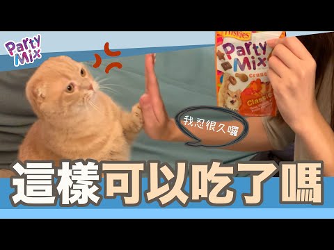 這樣可以吃了嗎？不要誘惑我啦！feat.PartyMix香酥餅