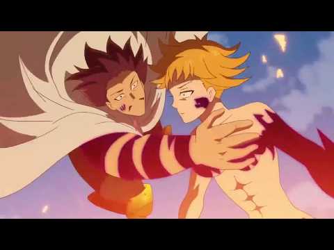 Meliodas beats Derieri and Monspeet