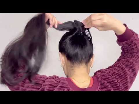 Secure Style: The Clutcher Chic | Claw clip hairstyle   #hair #hairstyle #hairstyles