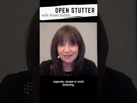 Open Stutter: Struggles with Stuttering are not related to speech