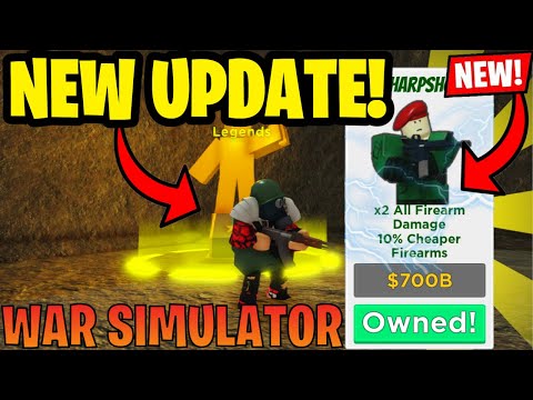 War Simulator Legends Update (Roblox War Simulator Update!) [Legends!] War Simulator